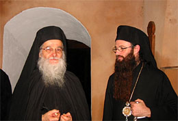 Le P&egrave;re Jacob et l'Ev&ecirc;que Vicaire Silouane