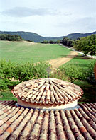 toit de la chapelle