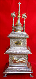 Tabernacle russe en argent