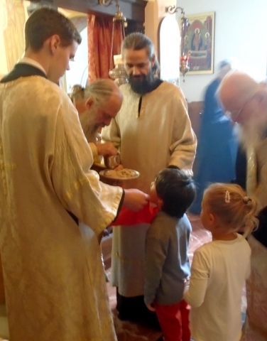 Divine Liturgie Communion