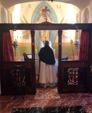 Divine Liturgie Bénédiction initiale