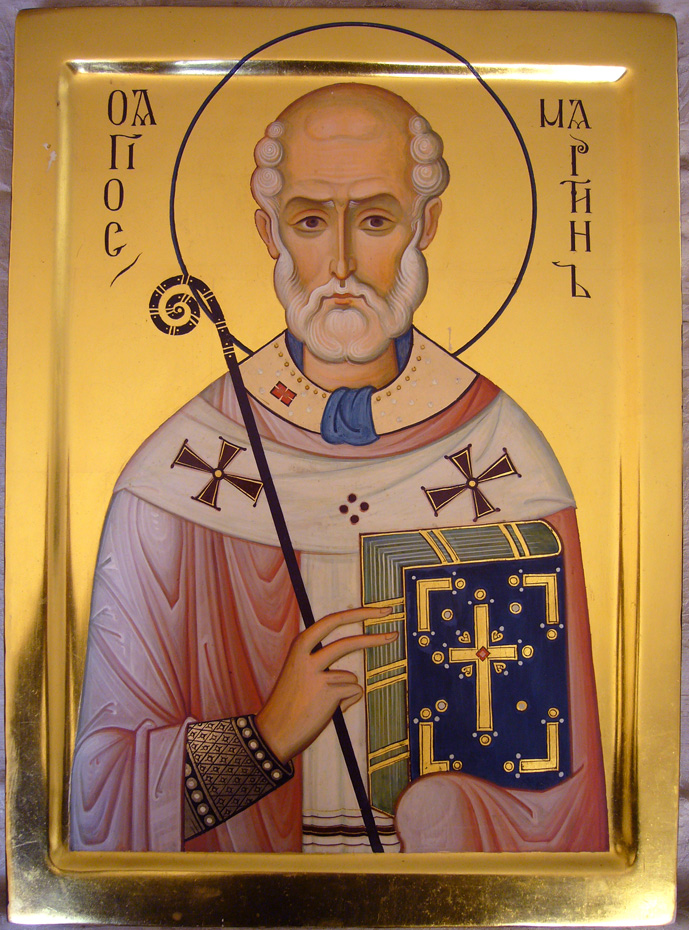 Saint Martin, patron saint of the monastery