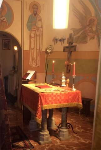 church, the altar