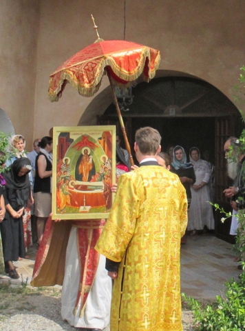 procession of the Dormition