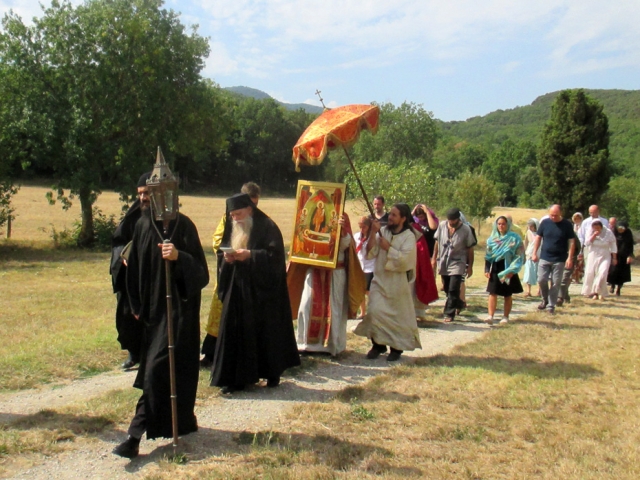 procession of the Dormition