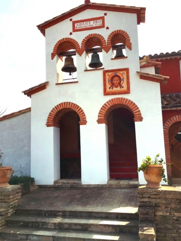 external view north bell tower