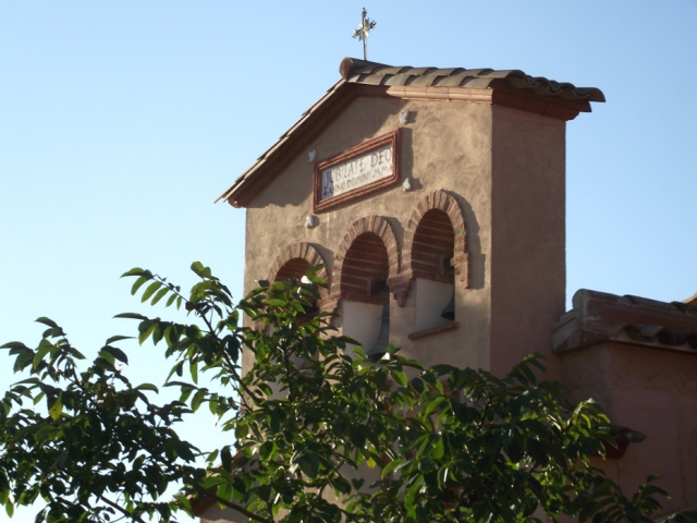 external view north bell tower